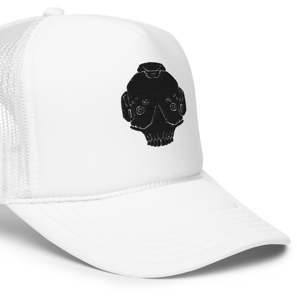 Glowing Skull Trucker Hat