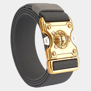 Gold Buckle Tactical Belt