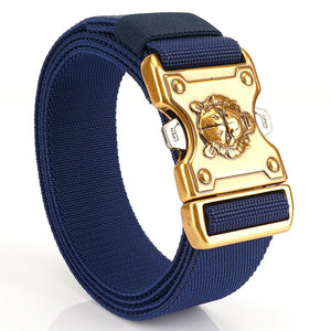 Gold Buckle Tactical Belt