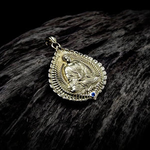 Gold Buddha Pendant