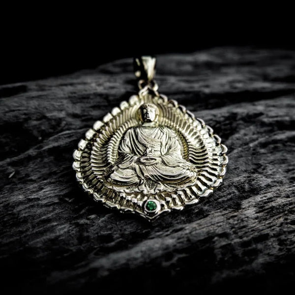 Gold Buddha Pendant