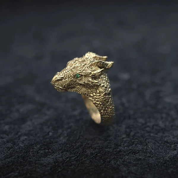 Gold Dragon Ring