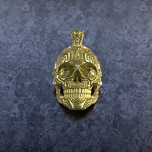 Gold Skull Pendant