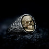 Gold Skull Ring