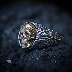 Gold Skull Ring