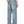 Back view on the model, plain washed seat with a barbed heart motif on one of the back pockets