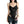 Black gothic cut-out bodysuit
