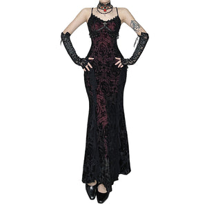 Goth Dark Lace Halloween Dresses