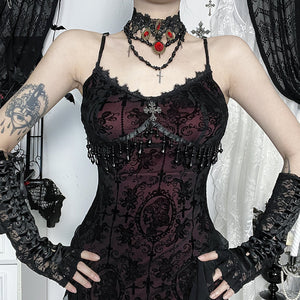 Goth Dark Lace Halloween Dresses