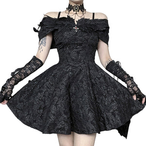 Goth Dress Textured