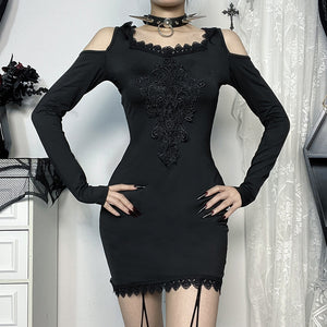 Goth Dress With Hood