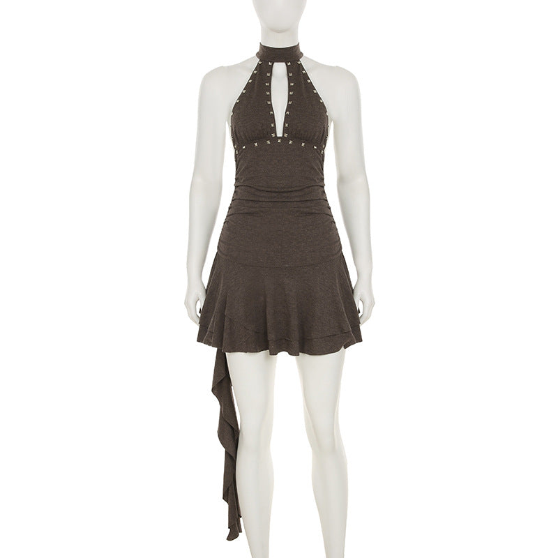 goth halter dress Amazon.com: Richingfu Women Sexy Halter Hollow Out Dress Mesh Sleeve Gothic Punk Party Mini Dresses (Black02, S) : Clothing, Shoes & Jewelry