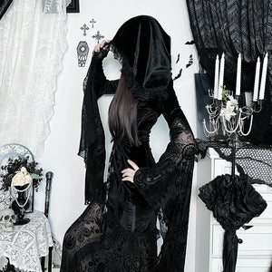 Goth Hooded Dress