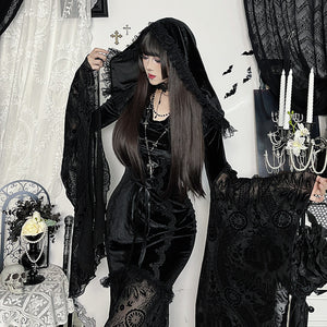 Goth Hooded Dress