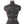 Goth Leather Hollow Cage Harness - product view on white background
