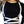 Goth Leather Suspender Waist Harness - product view on white background