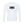 White long sleeve compression shirt laid flat, front, a large black spiked gothic emblem across the chest