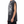 Goth Mask Y2K-tanktop, set forfra fra siden med hvidt print, der følger tøjets perspektiv