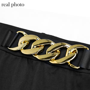 Goth Maxi Skirt Black