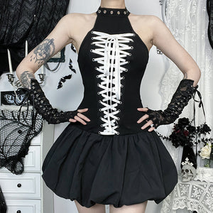 Goth Mini Dress