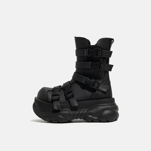 Goth Platform Combat Boots