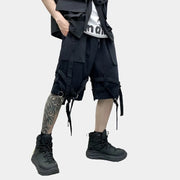 Pantalones cortos de estilo gótico y punk