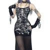 Goth Skeleton Dress