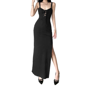 Goth Slit Dress