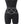 Goth Waist Body Chain — women's black faux-leather goth chain accessory
