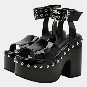 Gothic Cool Chunky Sandals