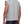 Back view on a male model, plain heather grey knit with raglan seams and wide open cut armholes