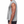 Side profile on a male model, heather grey sleeveless top, cut armhole and short square silhouette