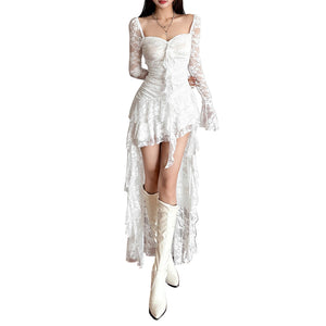 Gothic Dress with Long Sleeves