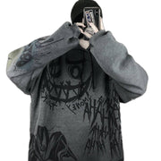 SUDADERA GÓTICA JAPÓN CON CAPUCHA