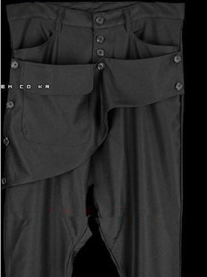 Gothic Japanese Cyberpunk Pants