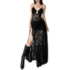 Gothic Mesh Long Dress