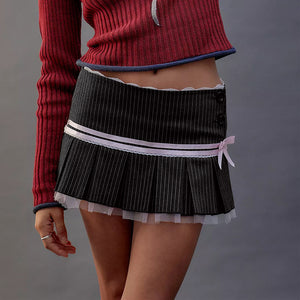 Gothic Mini Black Skirt