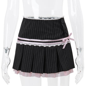Gothic Mini Black Skirt