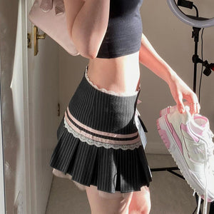 Gothic Mini Black Skirt