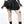 Gothic mini Skirt Women - product view on white background