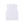 Blank white cotton body laid flat, front without print, showing the boxy shape and ribbed round neck
