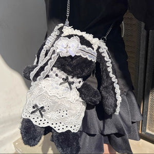 Gothic patch work Purse Y2k