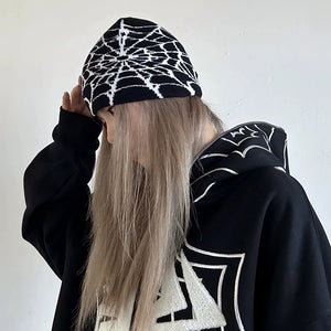 Gothic Retro Y2K Beanie