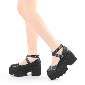 Gothic Shoes Y2K