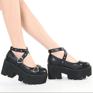 Gothic Shoes Y2K