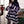 Gothic Striped Y2K Top