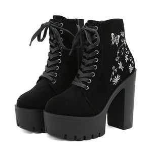 Gothic Style Y2K Shoes