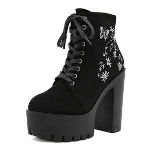 Gothic Style Y2K Shoes