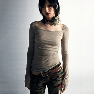 Gothic Top Y2k Streetwear