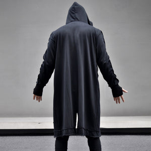 Gothic Trench Techwear Jacket